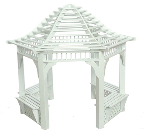 Gazebo, White